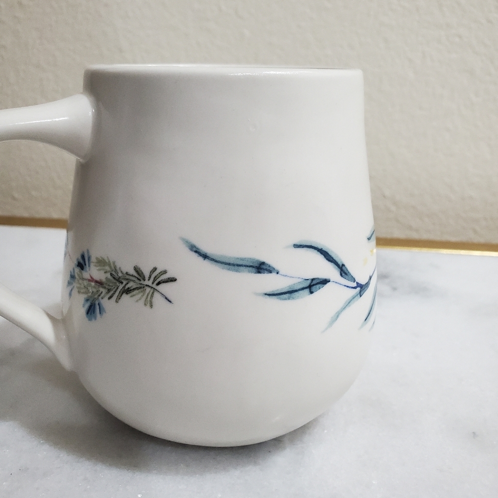 Anthropologie Floral Ceramic Mug - Picture 7 of 8